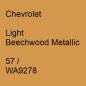 Preview: Chevrolet, Light Beechwood Metallic, 57 / WA9278.